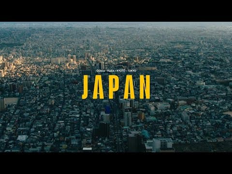 Snapshots from Japan | Cinematic Travel Video